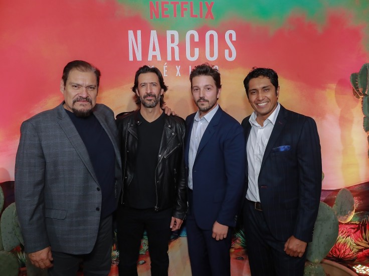 Diego Luna And Michael Peña Host Cocktail Party To Celebrate The Launch Of Their Netflix Show Narcos: Mexico. Mexico, October 30th, 2018.